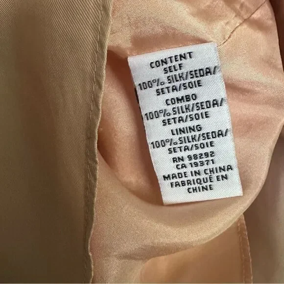 Tibi Silk Dress Blush Pink Sleeveless Size 4 NWT - Picture 7 of 7